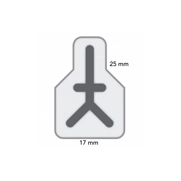 Мембрана PTFE з титановою рамкою 17*25 трикутник Opentex TR Purgo